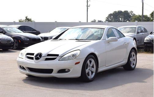 Alabaster White 2006 Mercedes-Benz SLK-Class Base