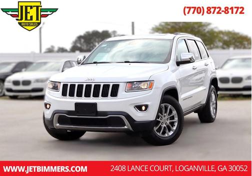 Bright White Clearcoat 2014 Jeep Grand Cherokee Limited