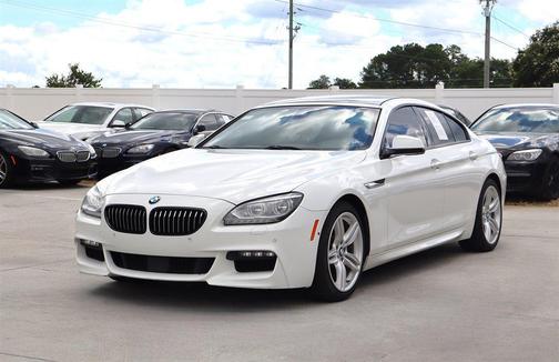 White 2015 BMW 640 i xDrive