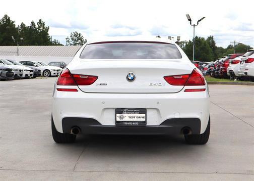 White 2015 BMW 640 i xDrive