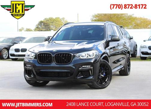 Black Sapphire Metallic 2020 BMW X3 M40i