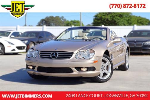 Gold 2003 Mercedes-Benz SL-Class