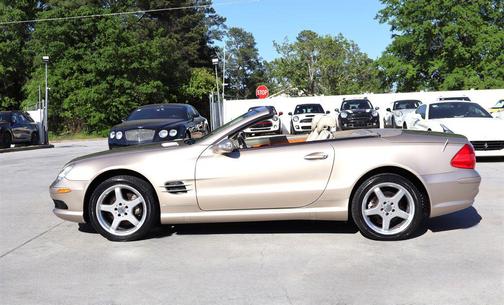 Gold 2003 Mercedes-Benz SL-Class