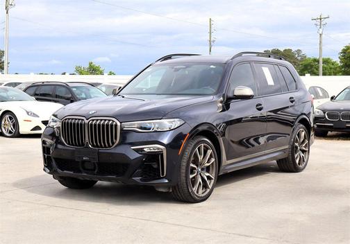 Carbon Black Metallic 2020 BMW X7 M50i