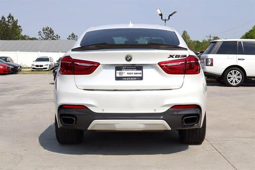 Mineral White Metallic 2017 BMW X6 xDrive50i