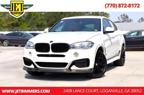 Mineral White Metallic 2017 BMW X6 xDrive50i