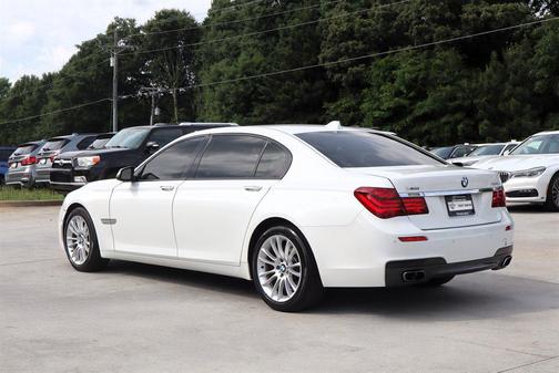 Alpine White 2015 BMW 750 Li xDrive