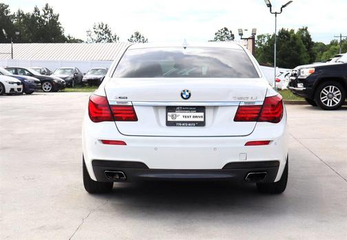Alpine White 2015 BMW 750 Li xDrive