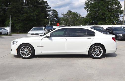 Alpine White 2015 BMW 750 Li xDrive