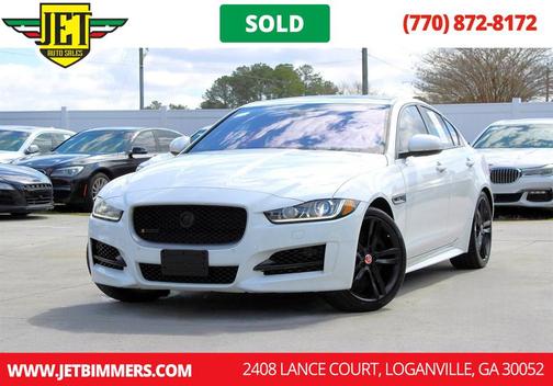Polaris White 2017 Jaguar XE 35t R-Sport