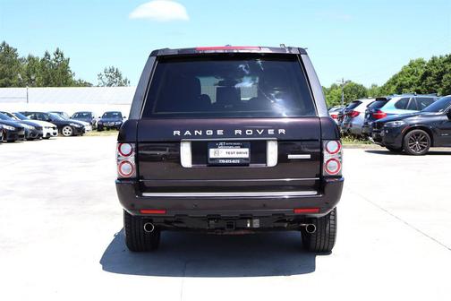 Santorini Black Metallic 2010 Land Rover Range Rover Supercharged