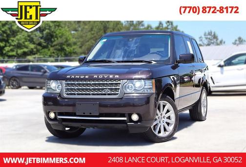 Santorini Black Metallic 2010 Land Rover Range Rover Supercharged