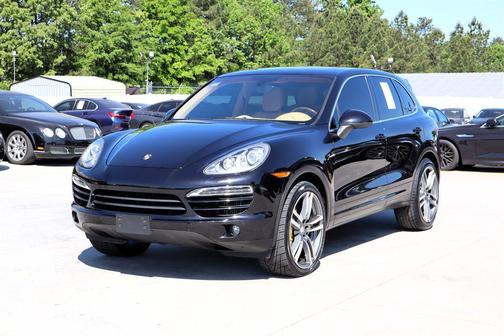 Black 2014 Porsche Cayenne Diesel