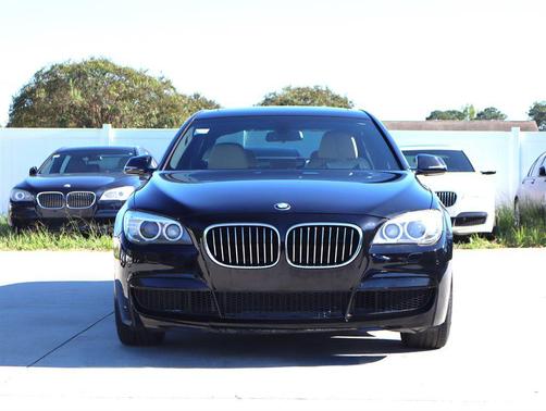 Black 2013 BMW 750 Li