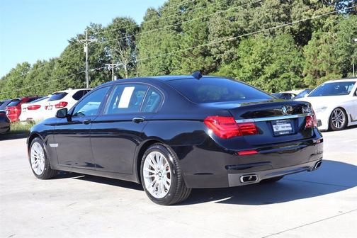 Black 2013 BMW 750 Li