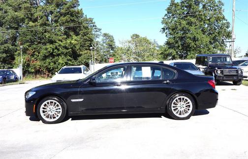 Black 2013 BMW 750 Li