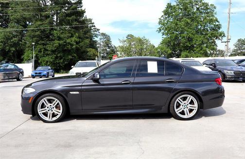 Grey 2013 BMW 550 xDrive