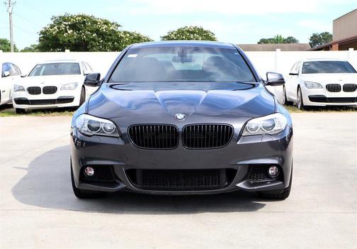 Grey 2013 BMW 550 xDrive