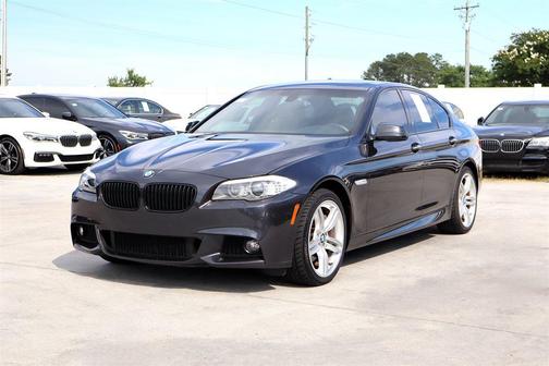 Grey 2013 BMW 550 xDrive