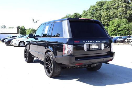 Santorini Black Metallic 2012 Land Rover Range Rover HSE