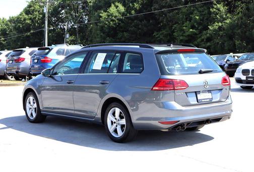 Platinum Gray Metallic 2015 Volkswagen Golf SportWagen TDI S 4-Door