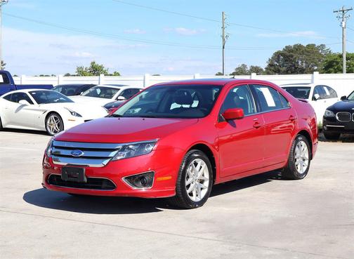Red Candy Metallic Tinted 2011 Ford Fusion SEL