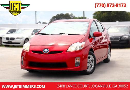 Barcelona Red Metallic 2010 Toyota Prius III
