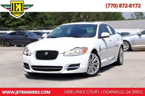 Polaris White 2011 Jaguar XF Base