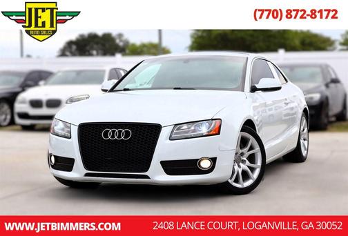 White 2012 Audi A5 2.0T Premium Plus