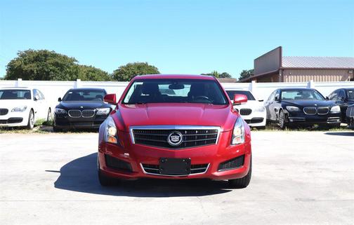 Crystal Red Tintcoat 2013 Cadillac ATS 2.5L Luxury