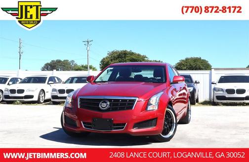 Crystal Red Tintcoat 2013 Cadillac ATS 2.5L Luxury