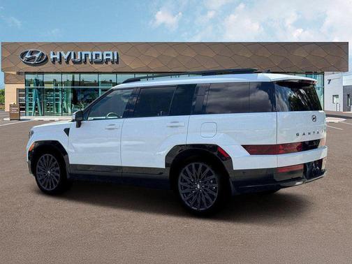 Serenity White 2026 Hyundai SANTA FE Calligraphy