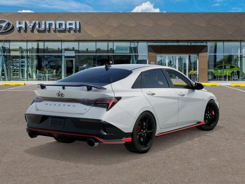 Atlas White 2026 Hyundai ELANTRA N Base