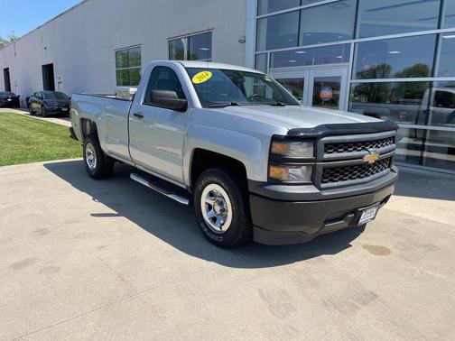 Silver Ice Metallic 2014 Chevrolet Silverado 1500 Work Truck 1WT