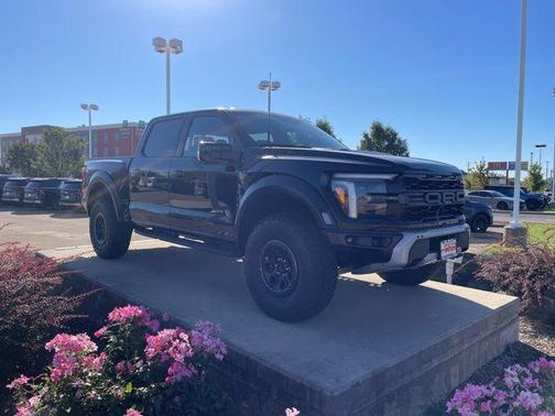 Agate Black Metallic 2025 Ford F-150 Raptor Truck