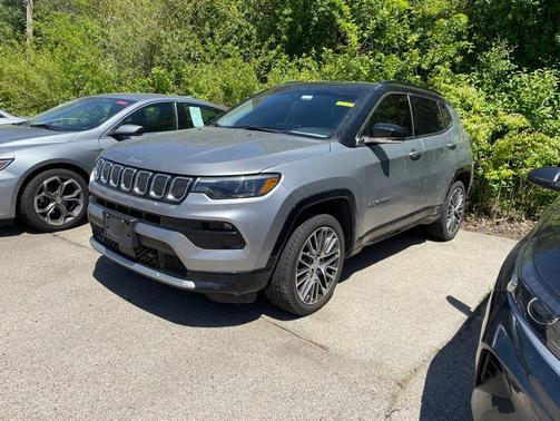 Billet Silver Metallic Clearcoat 2022 Jeep Compass Limited