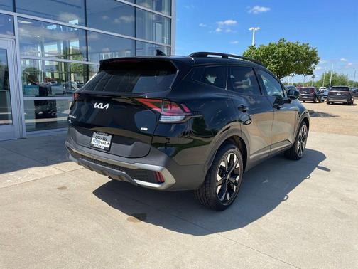 Ebony Black 2023 Kia Sportage X-Line