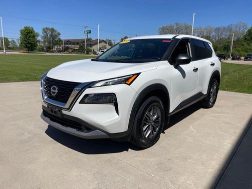Glacier White 2023 Nissan Rogue S