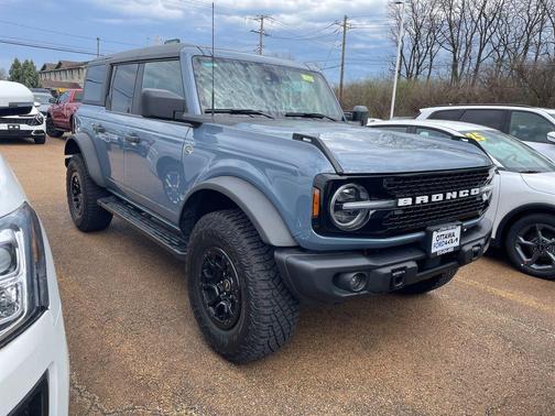 Azure Gray Metallic Tri-Coat 2023 Ford Bronco Wildtrak