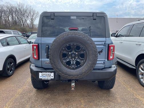 Azure Gray Metallic Tri-Coat 2023 Ford Bronco Wildtrak