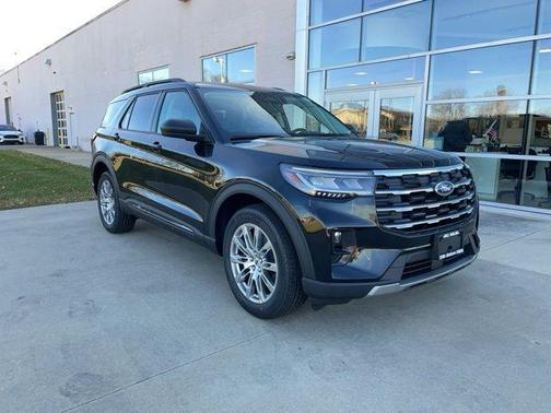 Agate Black Metallic 2026 Ford Explorer Active SUV