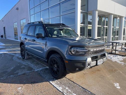 Azure Gray Metallic Tri-Coat 2025 Ford Bronco Sport Badlands SUV