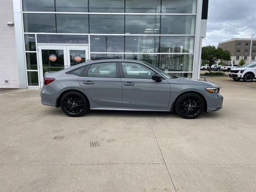Gray 2025 Honda Civic Sport