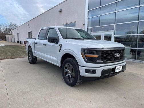 Space White Metallic 2025 Ford F-150 STX Truck