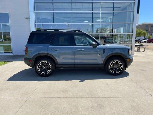 Azure Gray Metallic 2025 Ford Bronco Sport Outer Banks