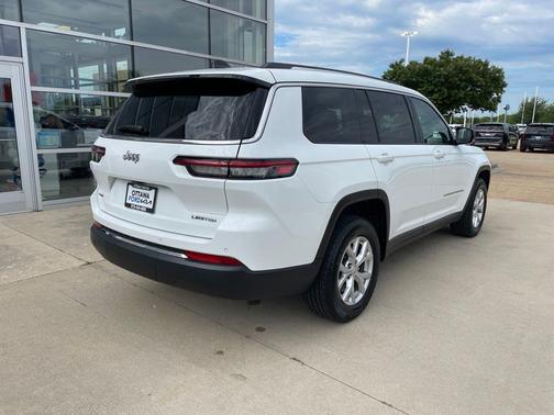 Bright White Clearcoat 2023 Jeep Grand Cherokee L Limited