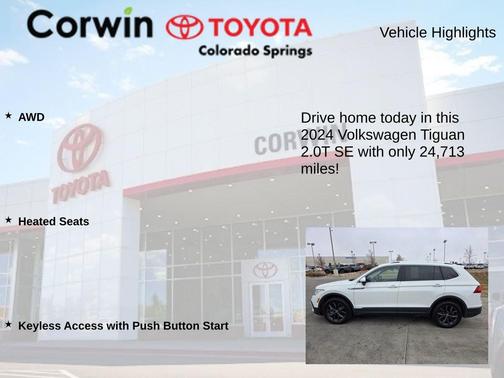 2024 Volkswagen Tiguan 2.0T SE 4MOTION