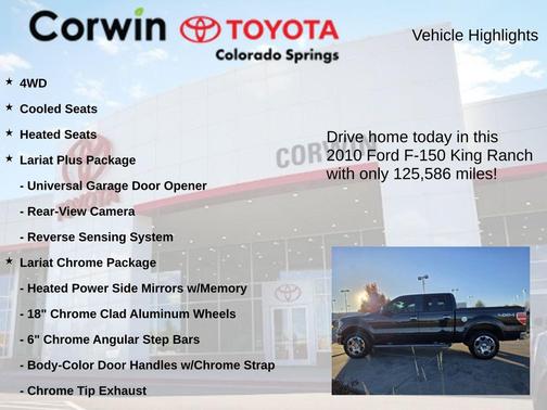 2010 Ford F-150 Lariat