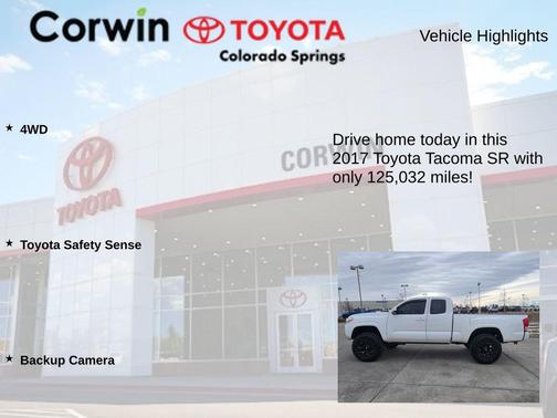 2017 Toyota Tacoma SR