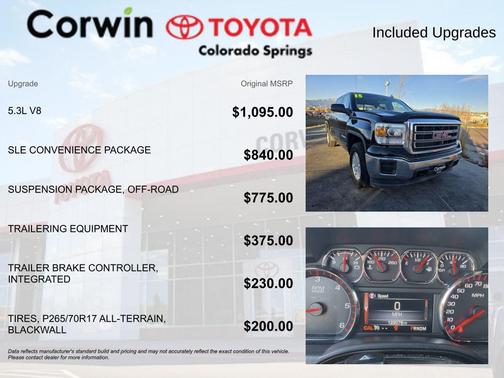 2015 GMC Sierra 1500 SLE